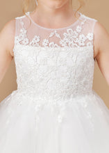 Sweetheart Tulle Sleeveless Flower Girl dress With Appliques