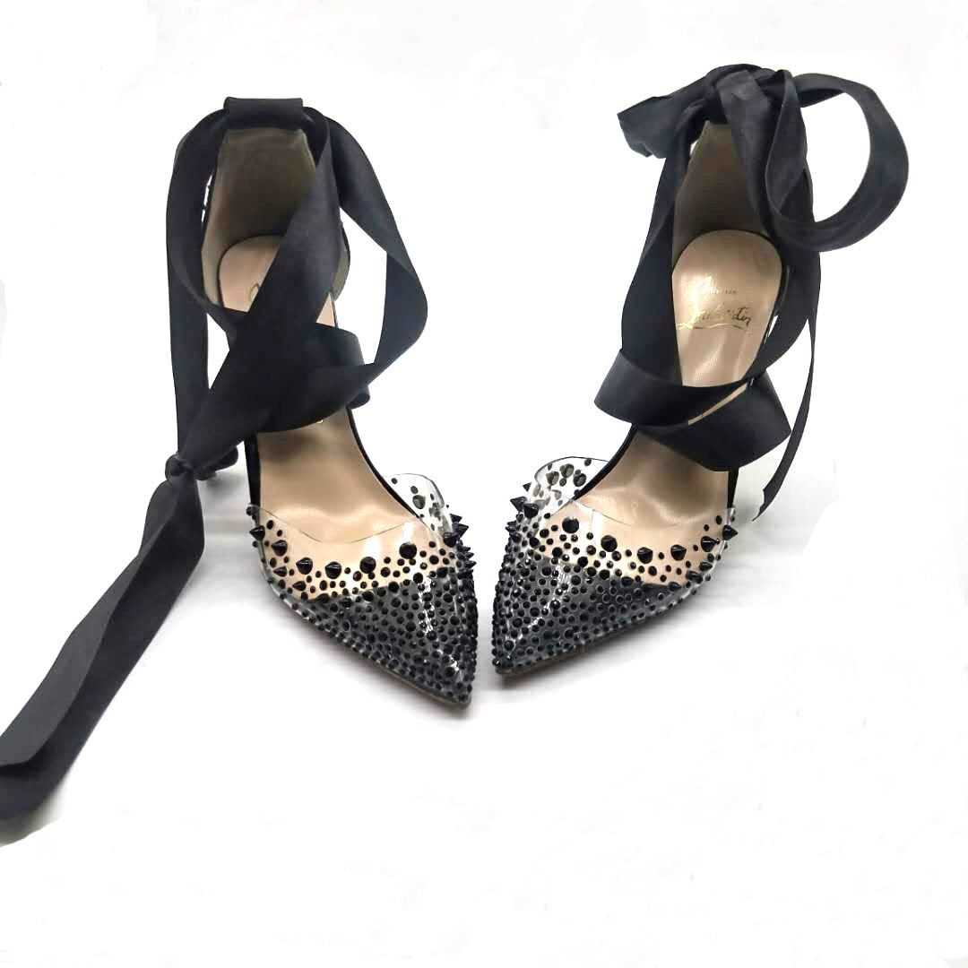 High-heels with lace, Fashion Evening Party Shoes, yy36