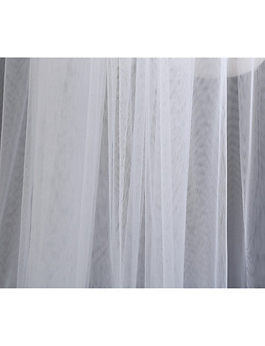 Simple Wedding Veil Two-tier Chapel Wedding Veils OV12