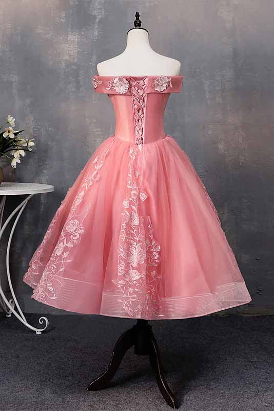 Sweetheart Off-Shoulder Short Prom Dress Ball Gown