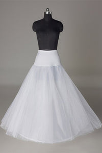 Tulle Netting A-Line 2 Tier Floor Length Wedding Petticoats For Sale WP03